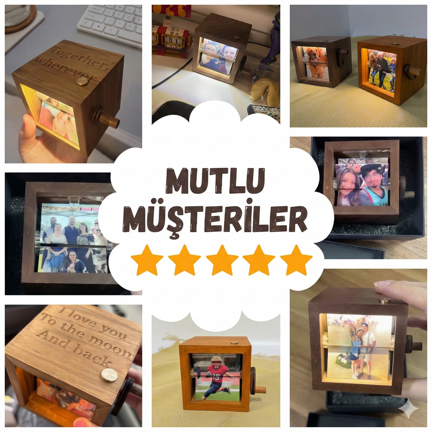 Memoréa - Kişiye Özel Işıklı Anı Kutusu